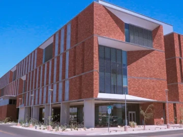 Photo of the BSRL building at the University of Arizona